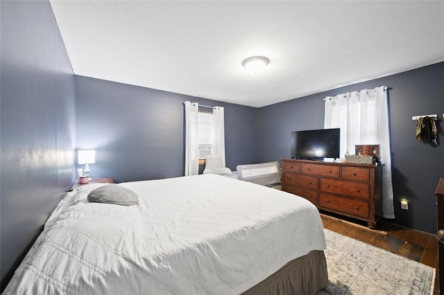 503 E Murphy Ave, Connellsville, PA 15425 - bedroom featuring dark wood finished floors and baseboards