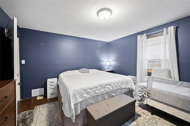 503 E Murphy Ave, Connellsville, PA 15425 - bedroom featuring cooling unit and wood finished floors