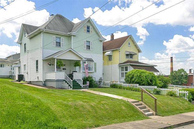 503 E Murphy Ave, Connellsville, PA 15425 - victorian home with a porch