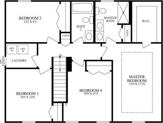 108 Norfolk Dr, Buffalo Twp But, PA 16055 - view of floor plan / room layout