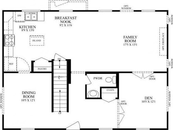108 Norfolk Dr, Buffalo Twp But, PA 16055 - view of floor plan / room layout