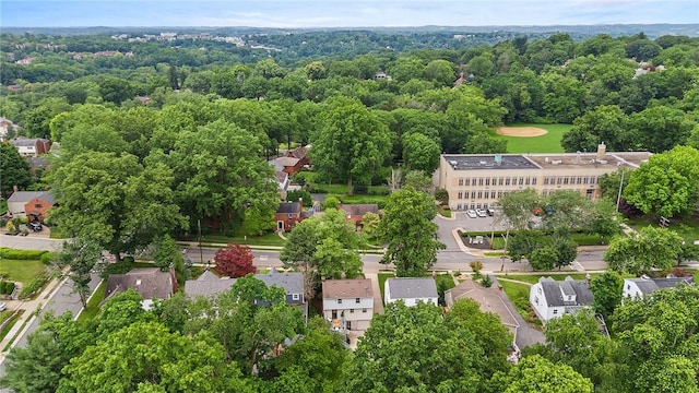 727 Vermont Ave, Mt Lebanon, PA 15234 - drone / aerial view of a heavily wooded area