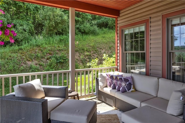 245 Shaw Ct, Salem Twp Wml, PA 15670 - deck with an outdoor living space