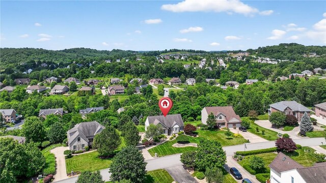 260 Arrowhead Ln, Nottingham, PA 15330 - aerial view of residential area