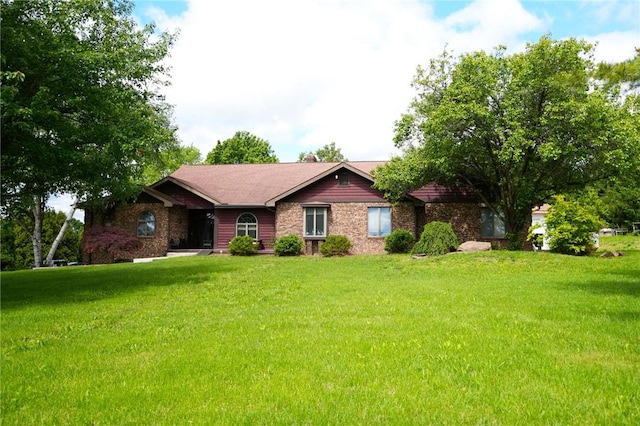 434 Bocktown Cork Rd, Independence Bea, PA 15026 - ranch-style house featuring a front yard
