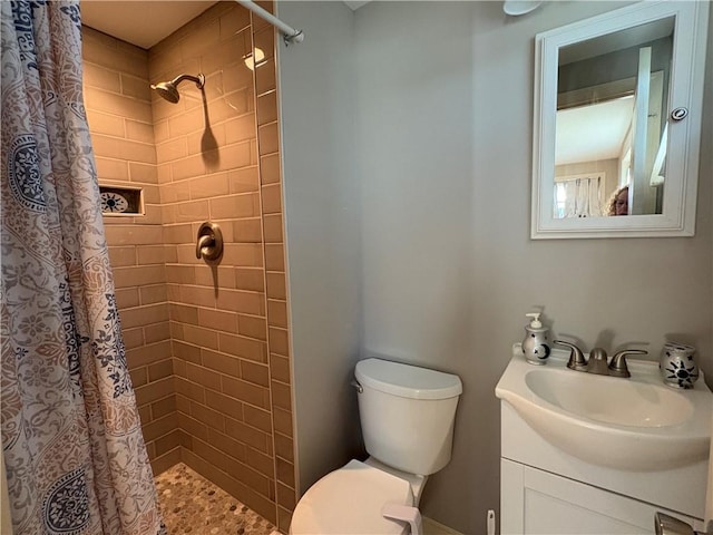 111 Hemlock Ln, Monroeville, PA 15146 - bathroom featuring vanity and tiled shower