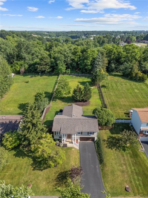 108 Heather Dr, Center Twp Bea, PA 15061 - view of subject property featuring a forest