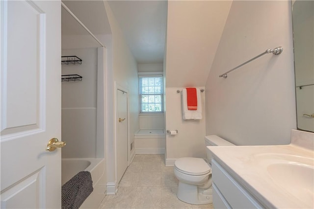 503 Sharon Rd, Moon/Crescent Twp, PA 15108 - bathroom with vanity and tile patterned floors