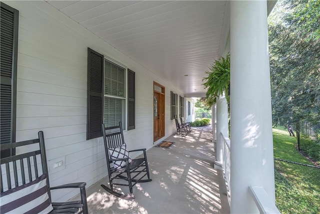 503 Sharon Rd, Moon/Crescent Twp, PA 15108 - view of covered porch