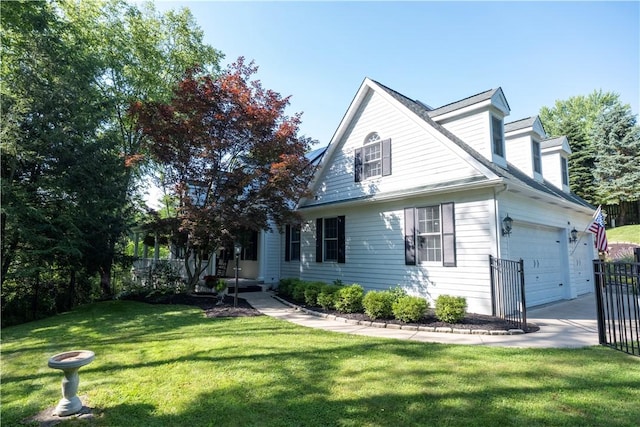 503 Sharon Rd, Moon/Crescent Twp, PA 15108 - view of front facade with concrete driveway and an attached garage