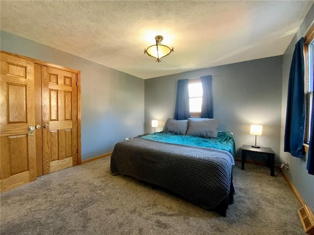224 Fairview Rd, Ohioville, PA 15059 - bedroom with carpet and a textured ceiling