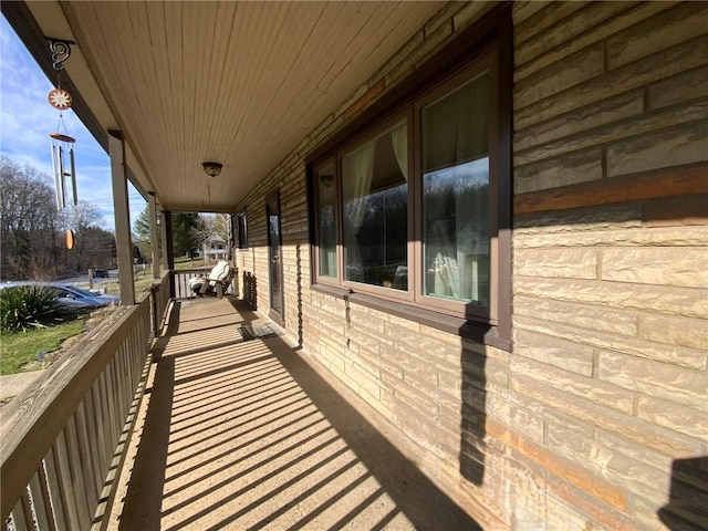 224 Fairview Rd, Ohioville, PA 15059 - view of wooden porch