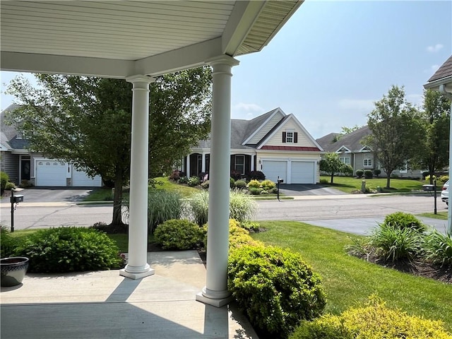 261 Patriot Ln, Economy, PA 15042 - view of green lawn with a garage