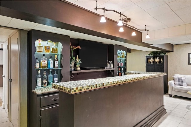 8017 Edwood Rd, Mccandless, PA 15237 - indoor bar with light tile patterned flooring