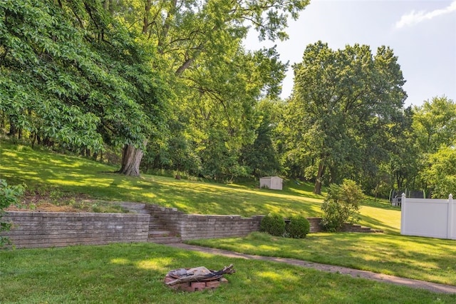 2860 Beaver Rd, Pa, PA 15003 - view of yard featuring a storage unit