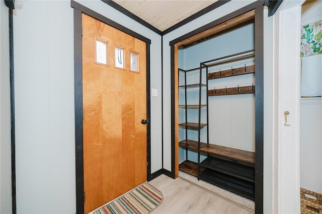 68 Riverside Ave, Center Twp/Homer Cty, PA 15748 - entryway featuring wood finished floors and baseboards