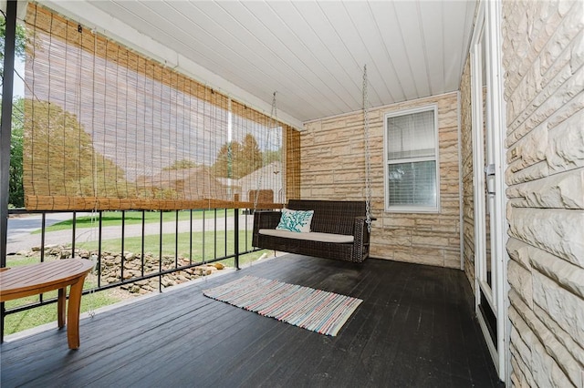 68 Riverside Ave, Center Twp/Homer Cty, PA 15748 - view of wooden terrace