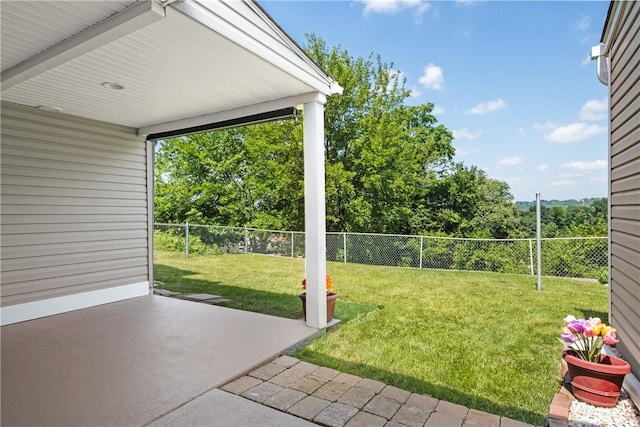1434 Washington Blvd, Port Vue, PA 15133 - fenced backyard featuring a patio area