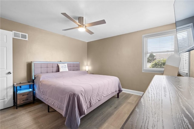 1434 Washington Blvd, Port Vue, PA 15133 - bedroom featuring wood finished floors and a ceiling fan