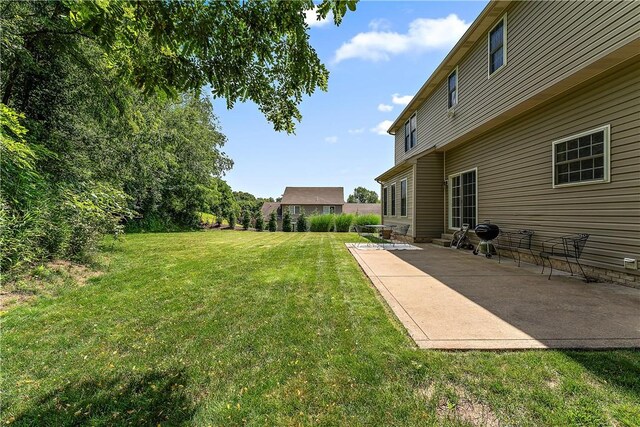 3013 Chessman St, Hampton, PA 15101 - view of green lawn featuring a patio area
