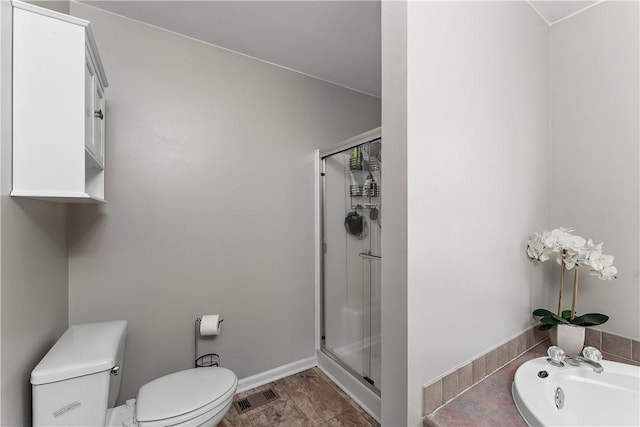 3013 Chessman St, Hampton, PA 15101 - full bathroom with a shower stall and toilet