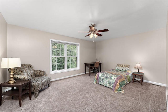 3013 Chessman St, Hampton, PA 15101 - bedroom with carpet and ceiling fan