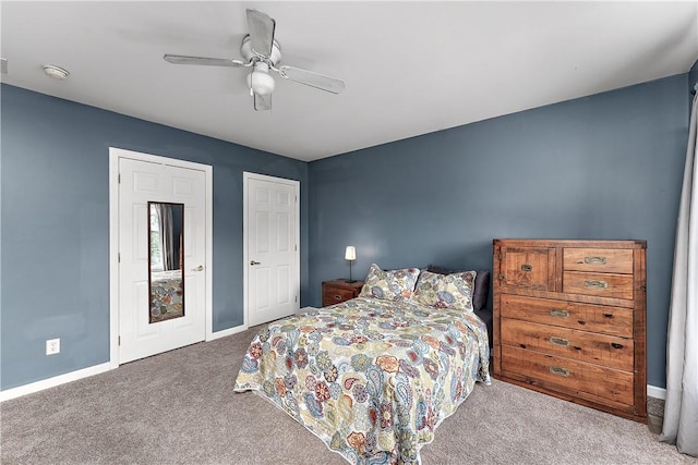 3013 Chessman St, Hampton, PA 15101 - bedroom featuring carpet flooring and ceiling fan