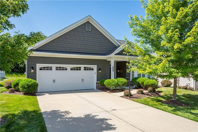 517 Altmyer Fields Ln, Marshall, PA 15090 - craftsman-style house featuring a front lawn, concrete driveway, and an attached garage
