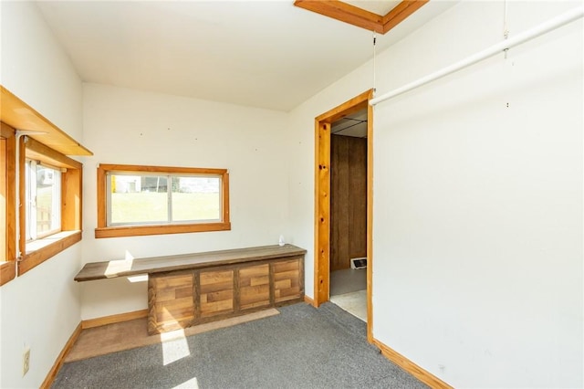 133 2nd, St, PA 15961 - hallway featuring carpet floors and baseboards