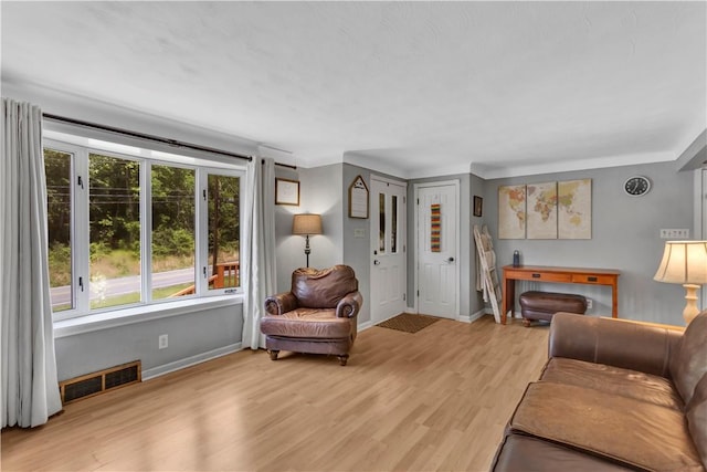391 Wendel Rd, Pa, PA 15642 - living room with baseboards and light wood-type flooring