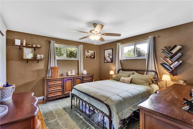 391 Wendel Rd, Pa, PA 15642 - bedroom featuring multiple windows and a ceiling fan