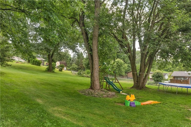 391 Wendel Rd, Pa, PA 15642 - view of yard featuring a trampoline