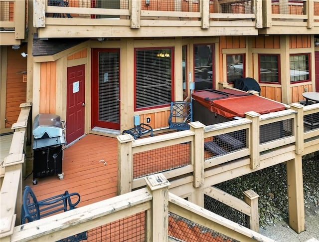 116 Lakeside Trl, Seven Springs Resort, PA 15622 - view of deck