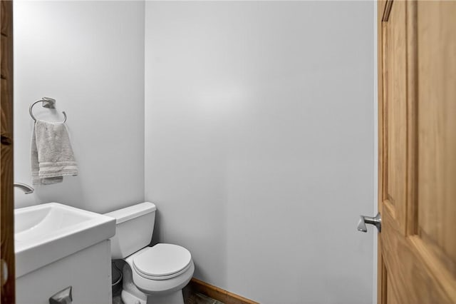 116 Lakeside Trl, Seven Springs Resort, PA 15622 - bathroom with vanity and toilet