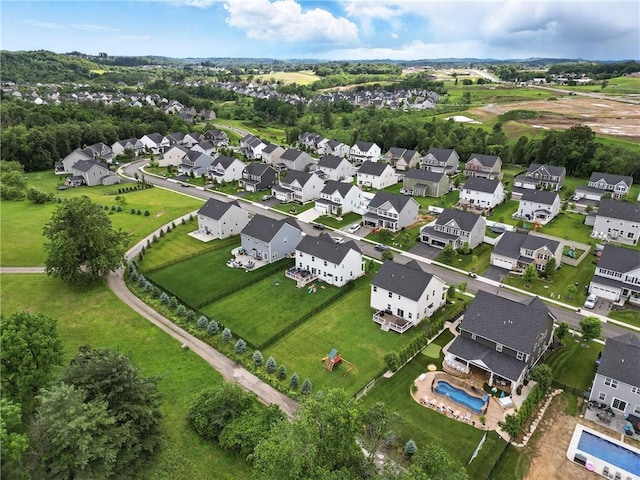 3049 Eagle Ridge Dr, Middlesex Twp, PA 16059 - aerial view of residential area with a pool