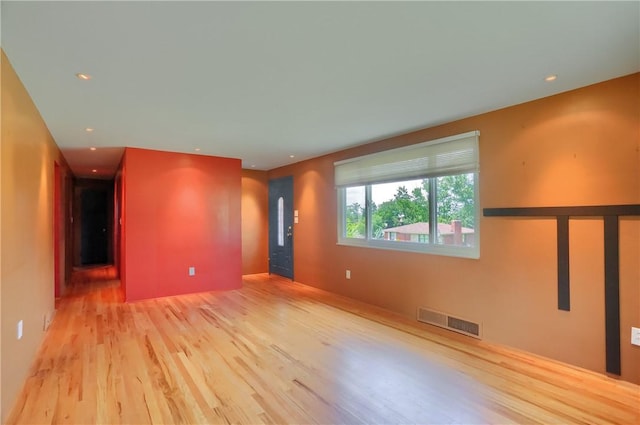 1117 Meadowlark Dr, Pittsburgh, PA 15243 - empty room with wood finished floors and recessed lighting