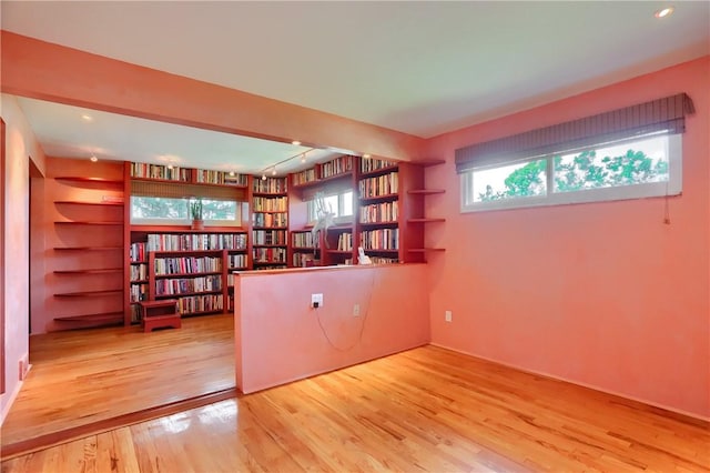 1117 Meadowlark Dr, Pittsburgh, PA 15243 - unfurnished room with light wood finished floors, plenty of natural light, and built in features