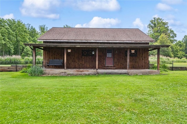 409 Park Rd, Bullskin Twp, PA 15683 - view of outdoor structure with a porch