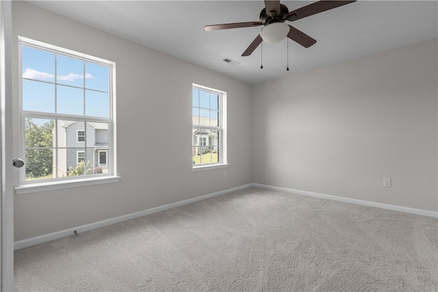 829 Frickwood Dr, South Park, PA 15129 - unfurnished room featuring carpet floors and a ceiling fan