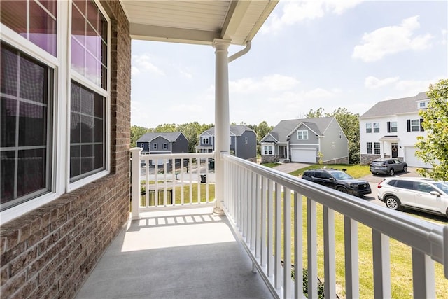 829 Frickwood Dr, South Park, PA 15129 - balcony featuring a residential view