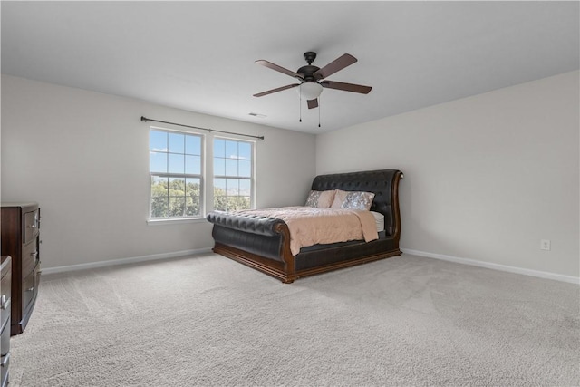 829 Frickwood Dr, South Park, PA 15129 - bedroom with carpet and ceiling fan