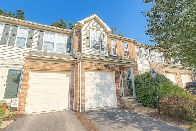 114 Southern Valley Ct, Adams Twp, PA 16046 - multi unit property with an attached garage, driveway, and brick siding