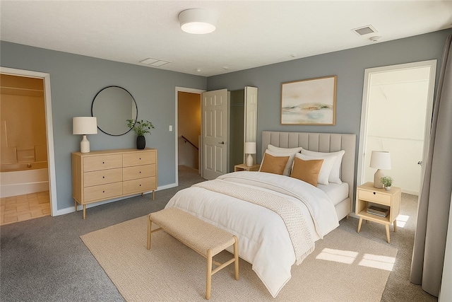 114 Southern Valley Ct, Adams Twp, PA 16046 - bedroom featuring carpet floors and ensuite bath