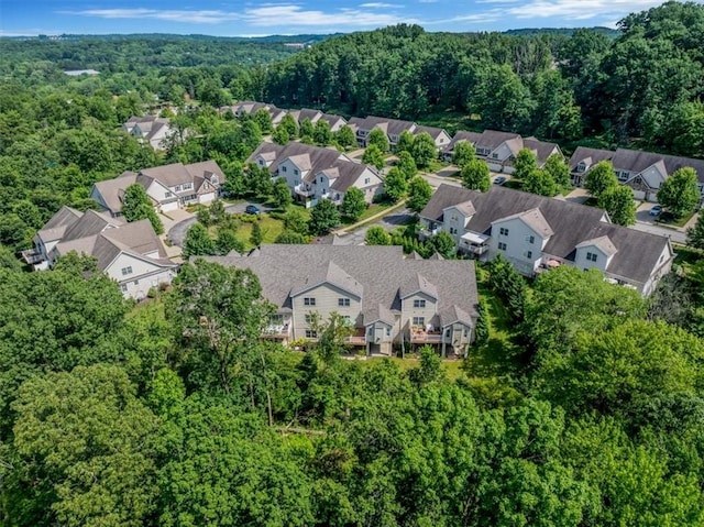 1303 Shinnecock Ct, Adams Twp, PA 16046 - aerial view of residential area with a forest