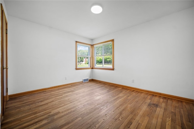 389 Mercer Rd, Hempfield Twp Mer, PA 16125 - spare room with wood-type flooring and baseboards