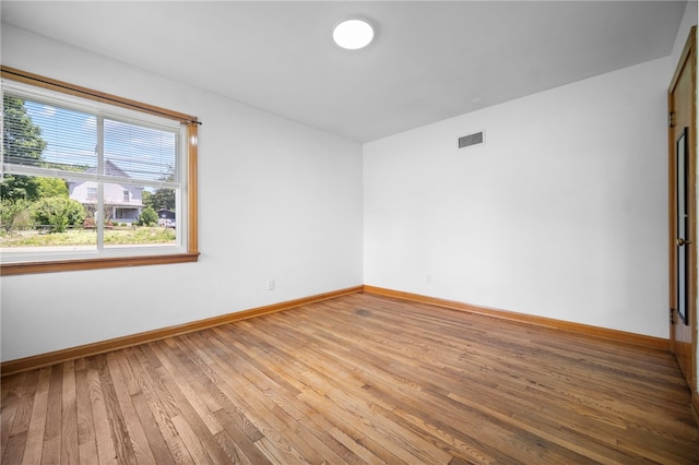 389 Mercer Rd, Hempfield Twp Mer, PA 16125 - spare room with hardwood / wood-style flooring and baseboards
