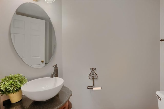 216 Beagle Dr, Moon/Crescent Twp, PA 15108 - half bathroom with toilet and vanity