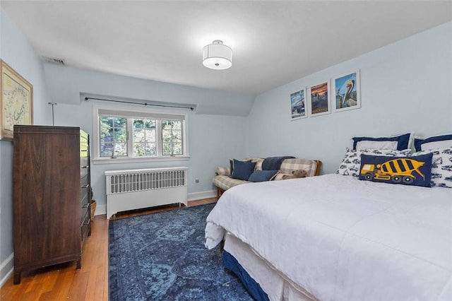 234 Orchard Dr, Mt Lebanon, PA 15228 - bedroom with radiator and wood finished floors
