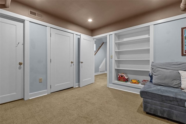 234 Orchard Dr, Mt Lebanon, PA 15228 - sitting room with carpet floors and recessed lighting