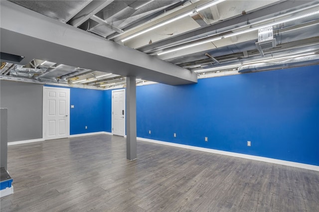 1809 Rosedale St, Verona, PA 15147 - finished basement featuring wood finished floors